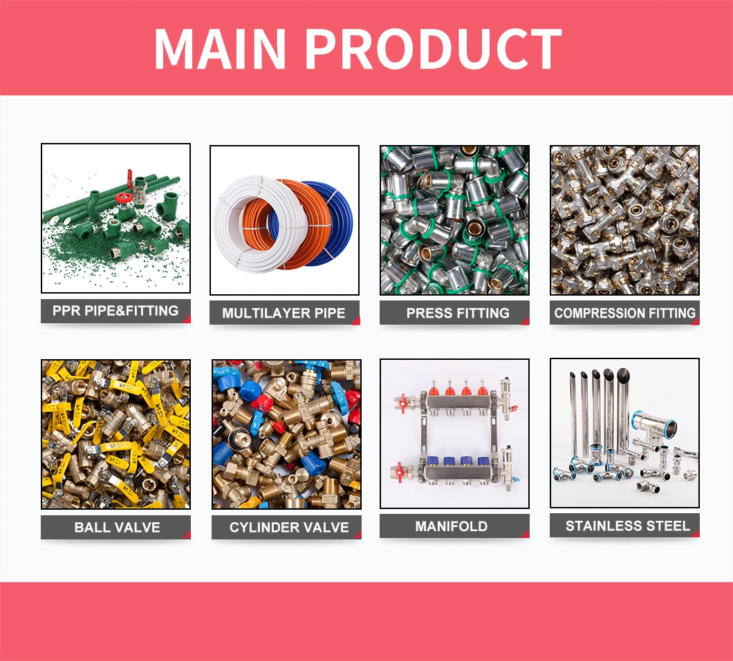 Press Fittings for Multilayer Pipes with Aenor Cstb Wras Uft