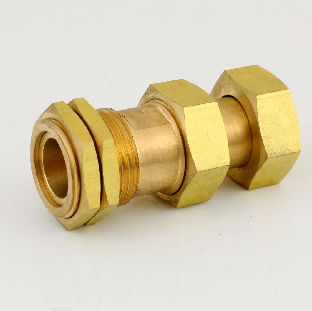 1/2&prime; &prime; 3/4&prime; &prime; 1&prime; &prime; 1/2&quot; X 3/8&quot; BSPT Male Thread Brass Pex Reduced Nipple Equal Hose Nipple Brass Fitting