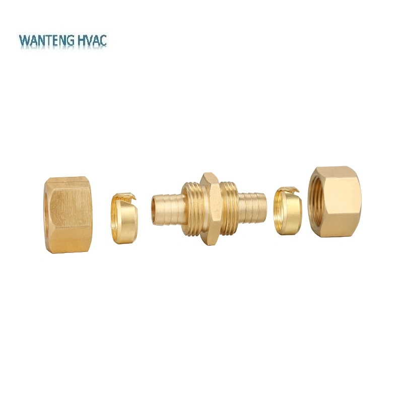 Underfloor Heating Pipe Eurocone Brass Manifold Adaptor Compression Fitting