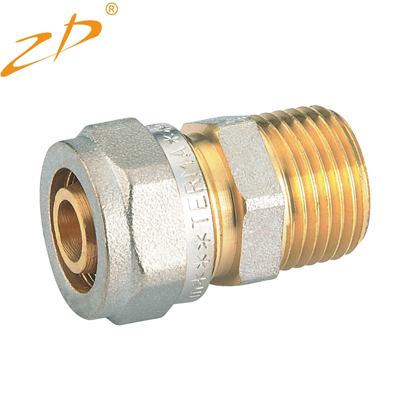 OEM Wall-Plated Press Fitting Elbow Female Pipe Brass Fitting for Hardware