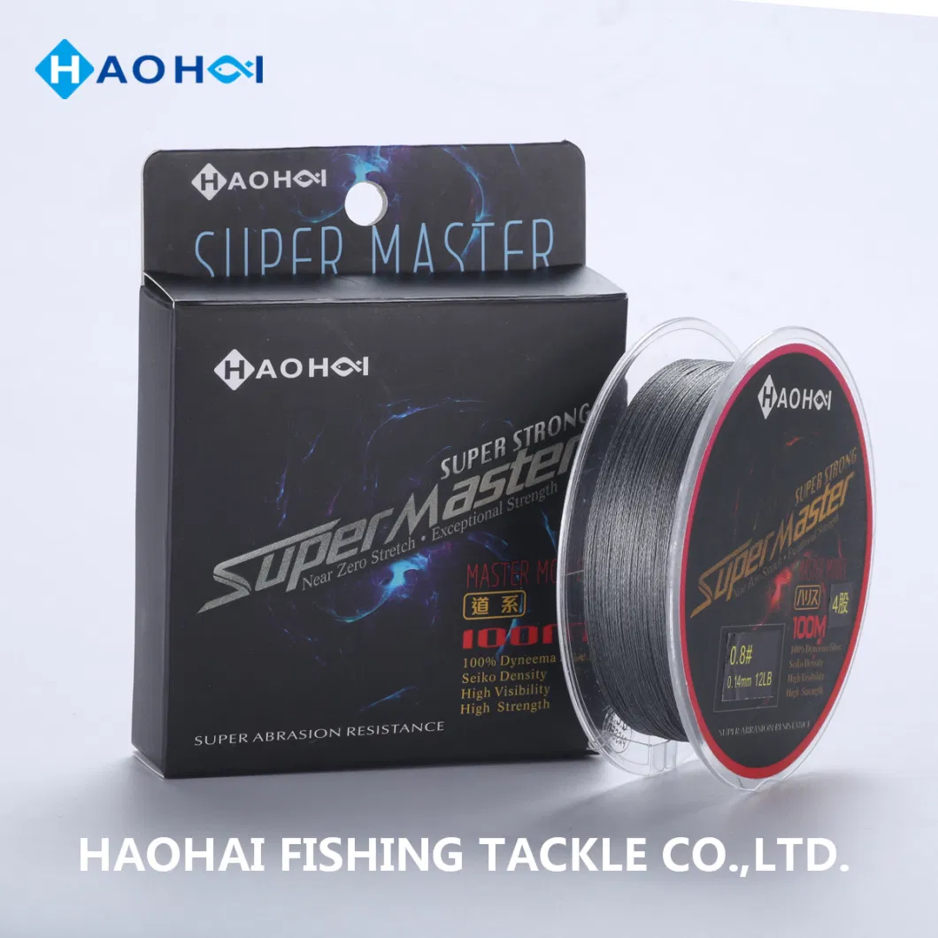 300m Pex4 Extra Strength PE Braided Fishing Line Fishing Accessories