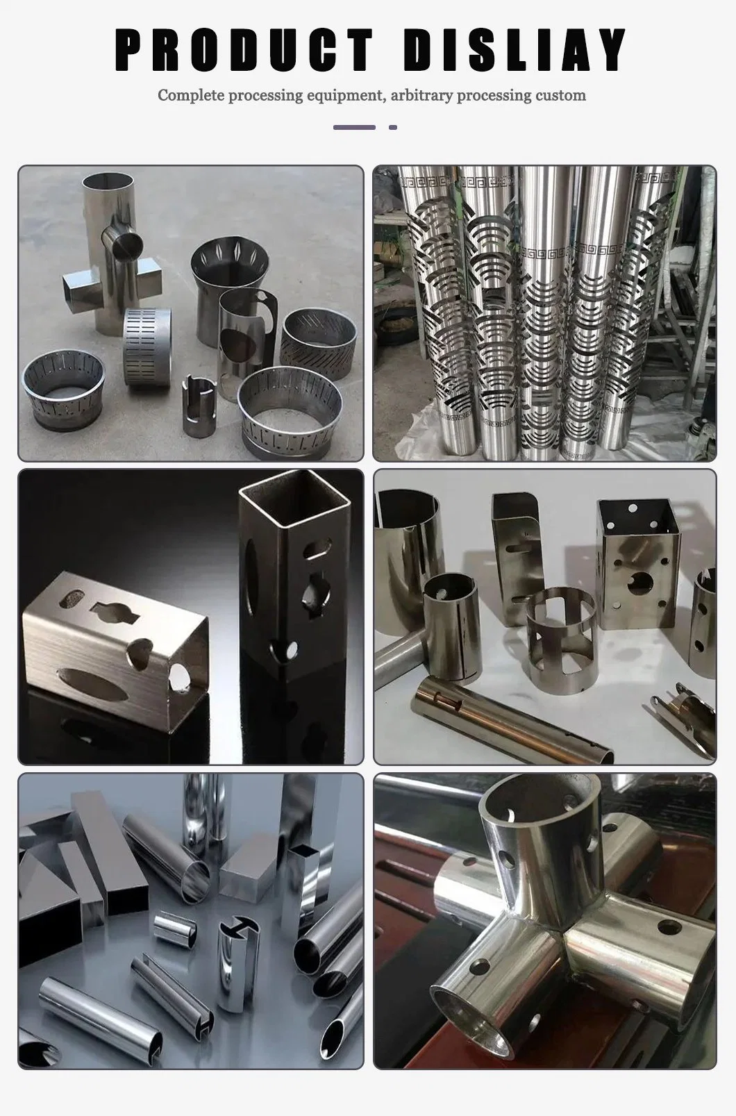Pressed Stamped Bending Metal Parts Tube Metal Fabrication Parts Metal Pipe Part