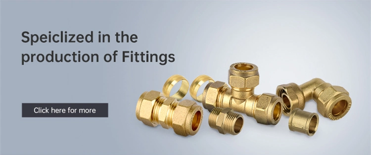Straight Coupling Brass Compression Fittings 15mm