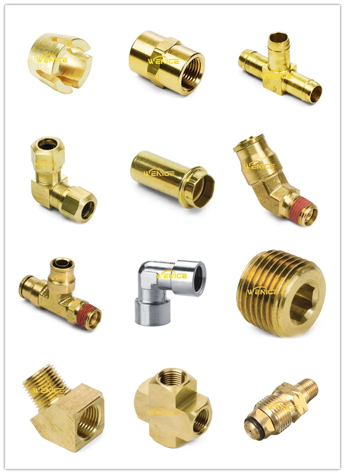 Brass Compression Male Union with High Quality Brass Compression Union