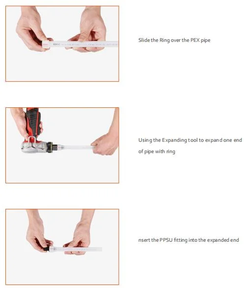 Quick and Easy Pipe Fittings Pexa Pipe and Accessories