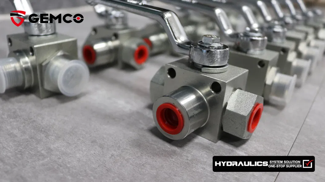 Stainless Steel Ball Valve / NPT3/8 Steel High Pressure Ball Valve / BSP1/4 Brass Hydraulic Valve / PN500/300Bar Female Ball Valve / DIN-ISO1219 Valve