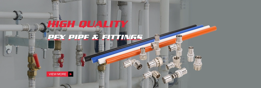 High Standard Pex Multilayer Pipe Brass Press Fitting Th Profile Rduced Elbow