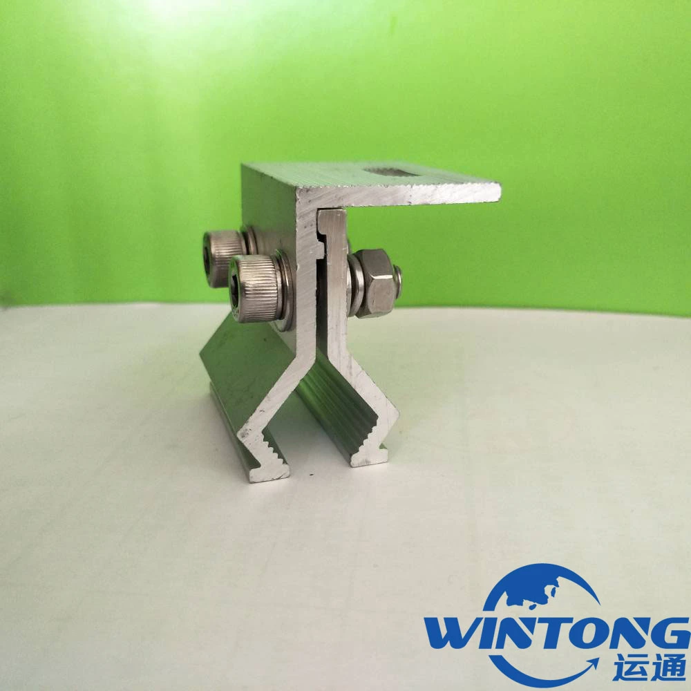 Photovoltaic Seismic Support Junction Box Connected to The Dielectric Press Block Solar Photovoltaic Stamping Accessories