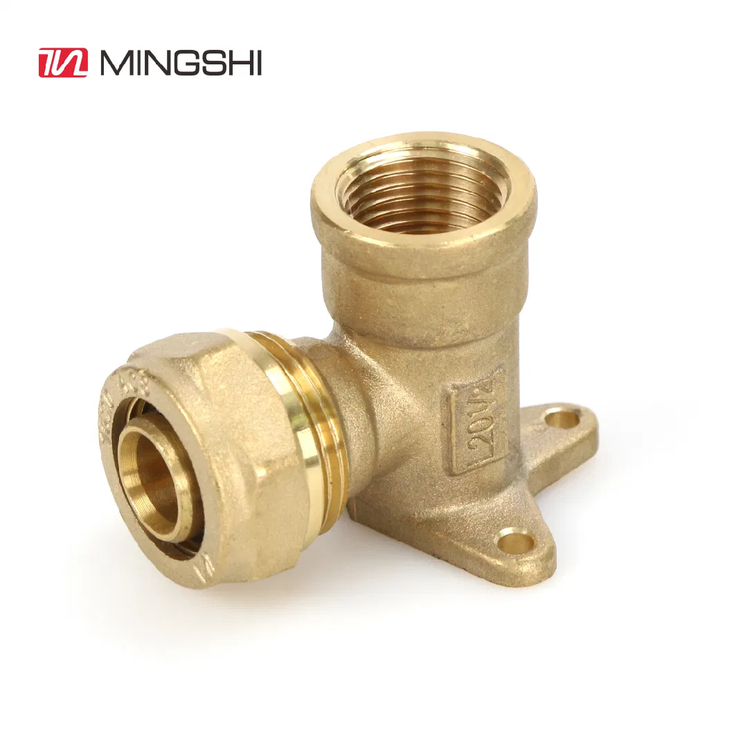 Plumbing Dzr Cw617n Barss Compression Fittings for Aluminum Plastic Multialyer Pipe -Elbow