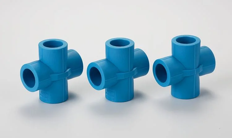 Blue PPR Pipe Plastic Accessory for Kitchen