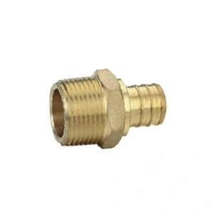 Forged Brass Pex Fittings Male Adaptor for Use in Plumbing Water System