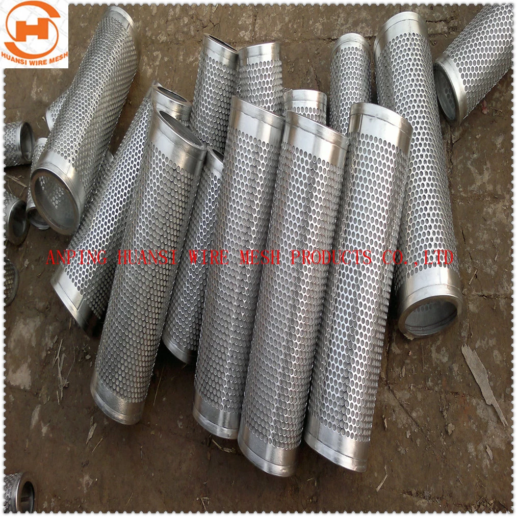 Stainless Steel Perforated Metal Mesh Pipe for Exhaust System