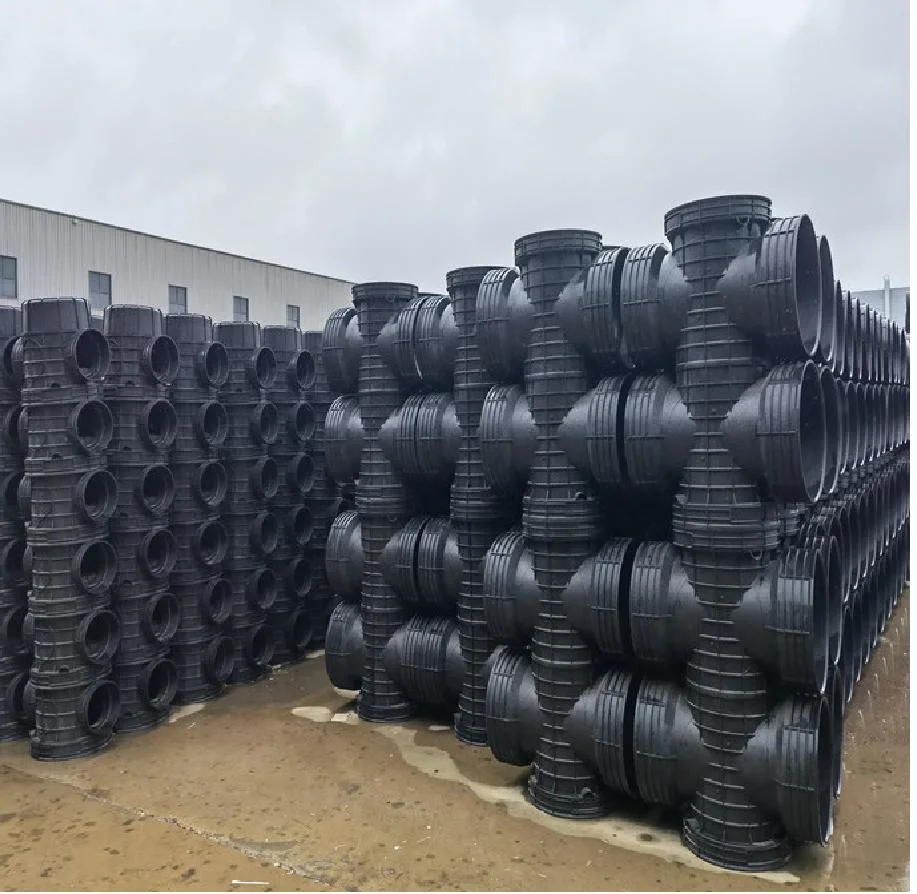 HDPE 45 &deg; Elbow Integrated Multiple Corrugated Pipe Accessories