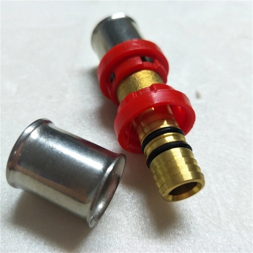 Th Press Br Fittings Manufactured From Cw617n Brass with Stainless Steel Sleeves