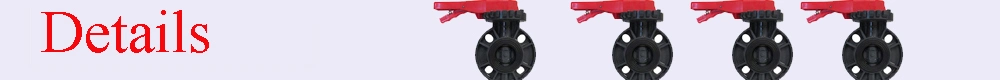 Free Sample PVC Butterfly Valve Control Valve Wafer Butterfly Valve for Water Supply