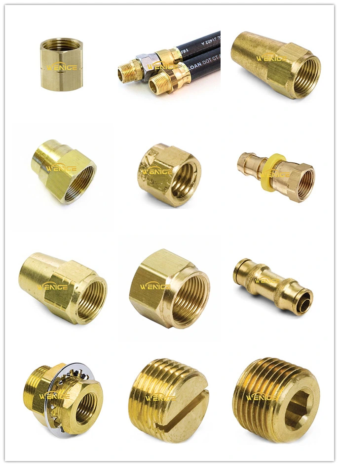 Brass Male Connector Union Brass Male Adapter Brass Compression Fittings Brass Compression Union