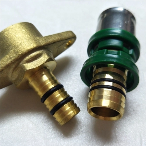 Th Press Br Fittings Manufactured From Cw617n Brass with Stainless Steel Sleeves