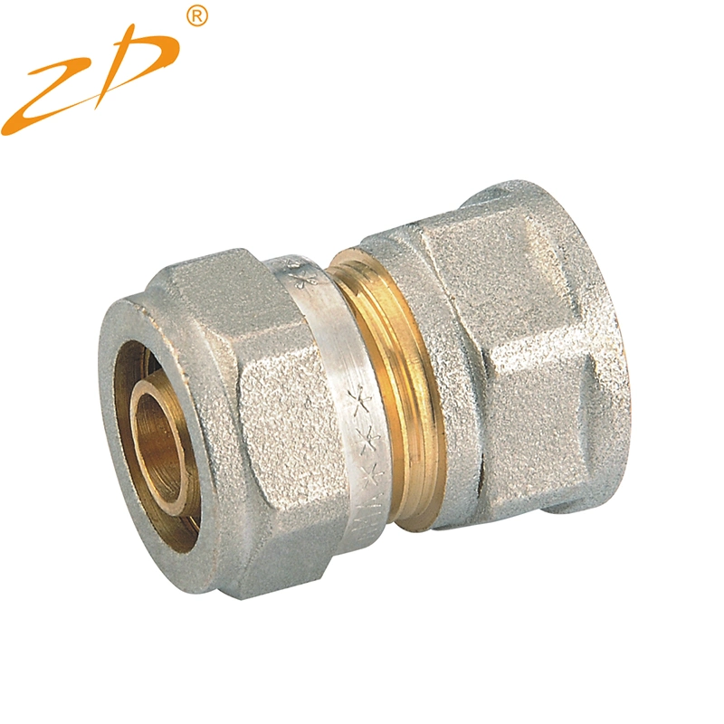 OEM Wall-Plated Press Fitting Elbow Female Pipe Brass Fitting for Hardware