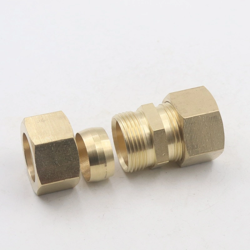 1/2&quot; Brass Compression Union Straight Fittings