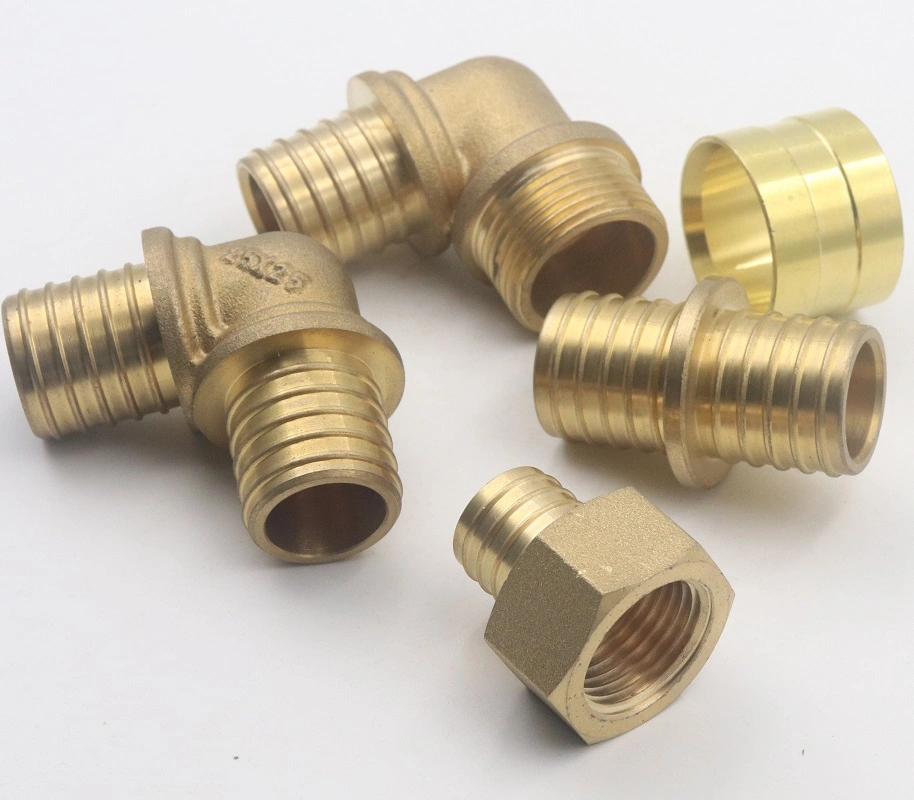 High Quality Reducing Tee Female Thread Copper Press Fitting with Union