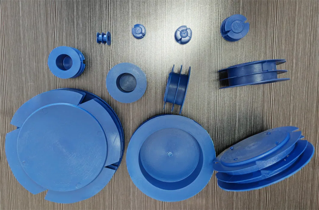 Blue Plastic Waterproof Pipe Internal Plug for Stainless Steel Pipe and Tubing