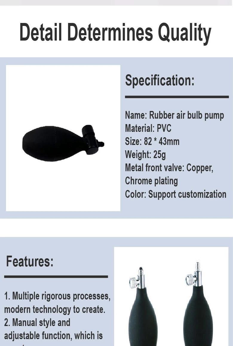 Goldenwell Sphygmomanometer Inflatable Ball Rubber Inflatable Ball Press Inflatable Accessories