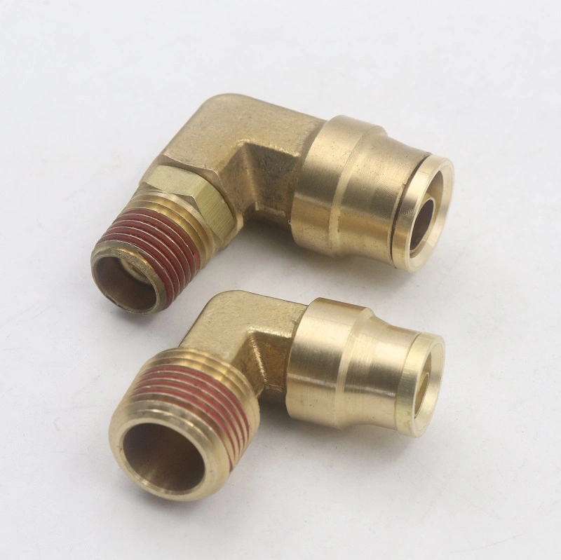 Brass SAE Fittings for D. O. T Air Brake Push-to-Connect Adaptor