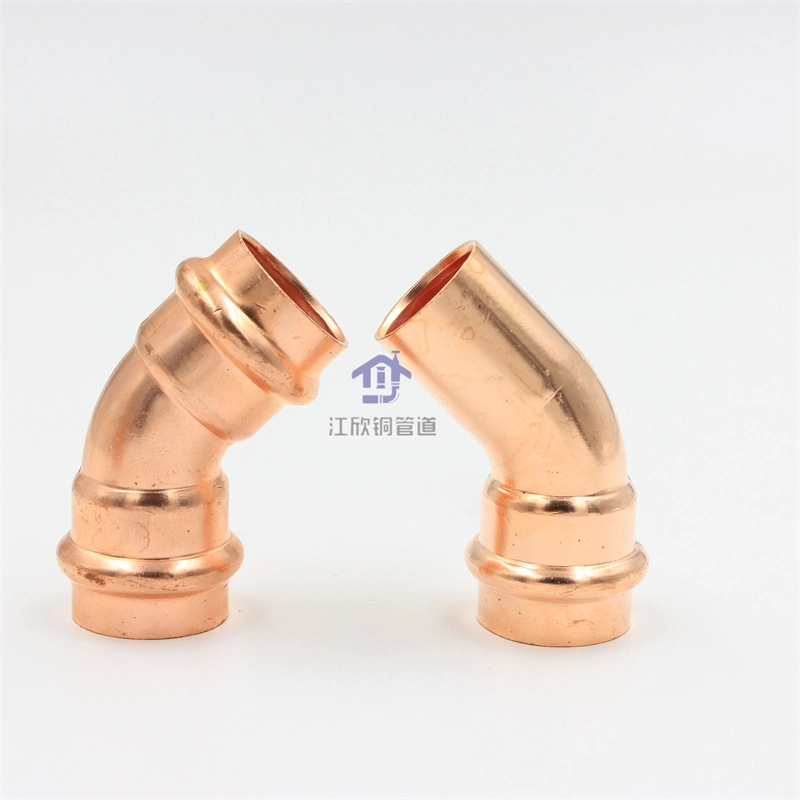 Copper Press V-Profile Coupling Top 1