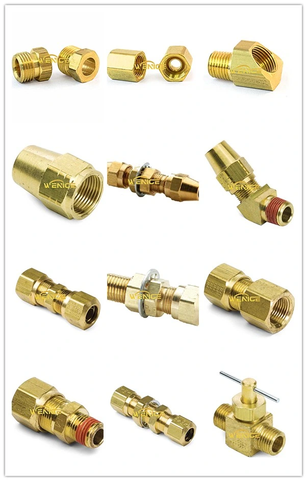 Brass Tube Adapter Brass Tube Connector Brass Female Adapter Brass Tube Fittings