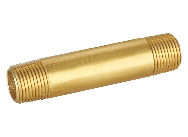 SAE Thread Flare Straight Union Connector Gas Ferrule Brass Fitting