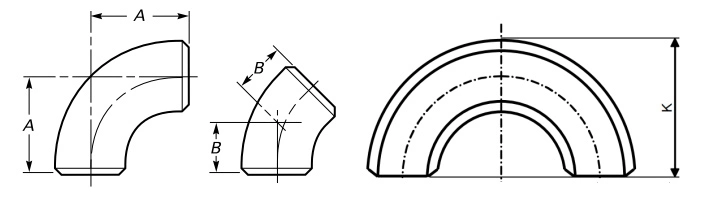 Press-Fit Steel Elbow Pipe Coupling and Connectors