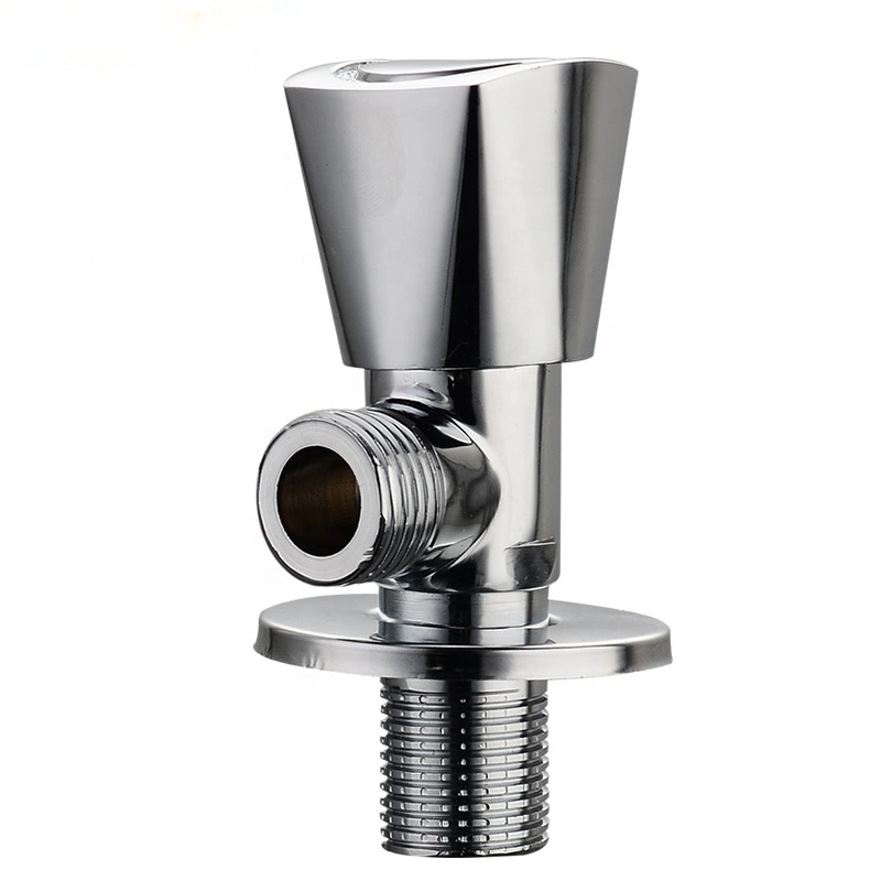 Low Price Kitchen Faucet Parts Chrome Wall Mounted Brass Angle Ball Valve