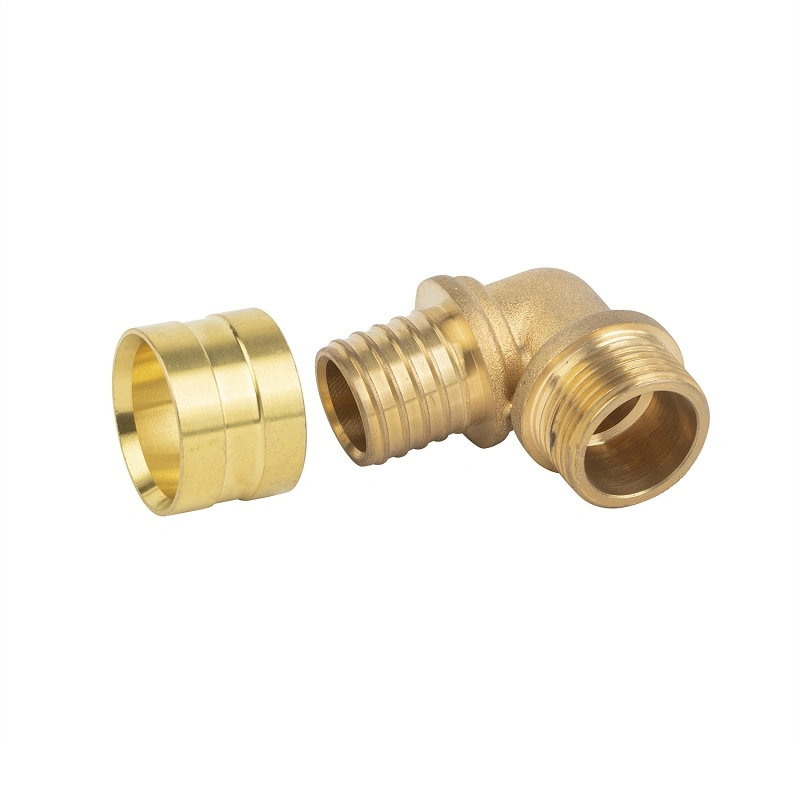 Wholesale Price Natural Color Straight Hexagon Male Copper Pex Fitting