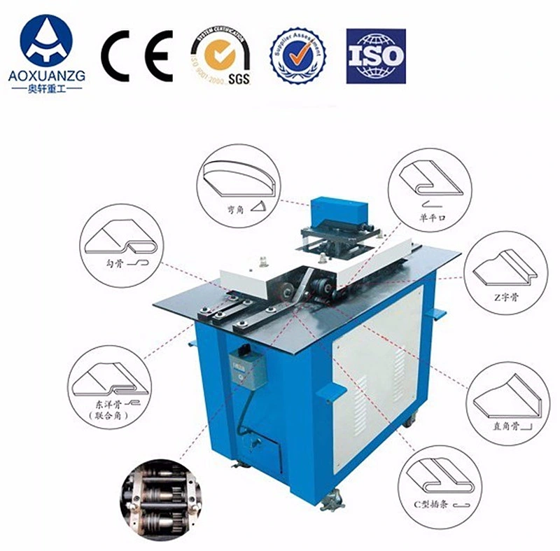 HVAC Square Snap Lock Forming Machine for Steel Making