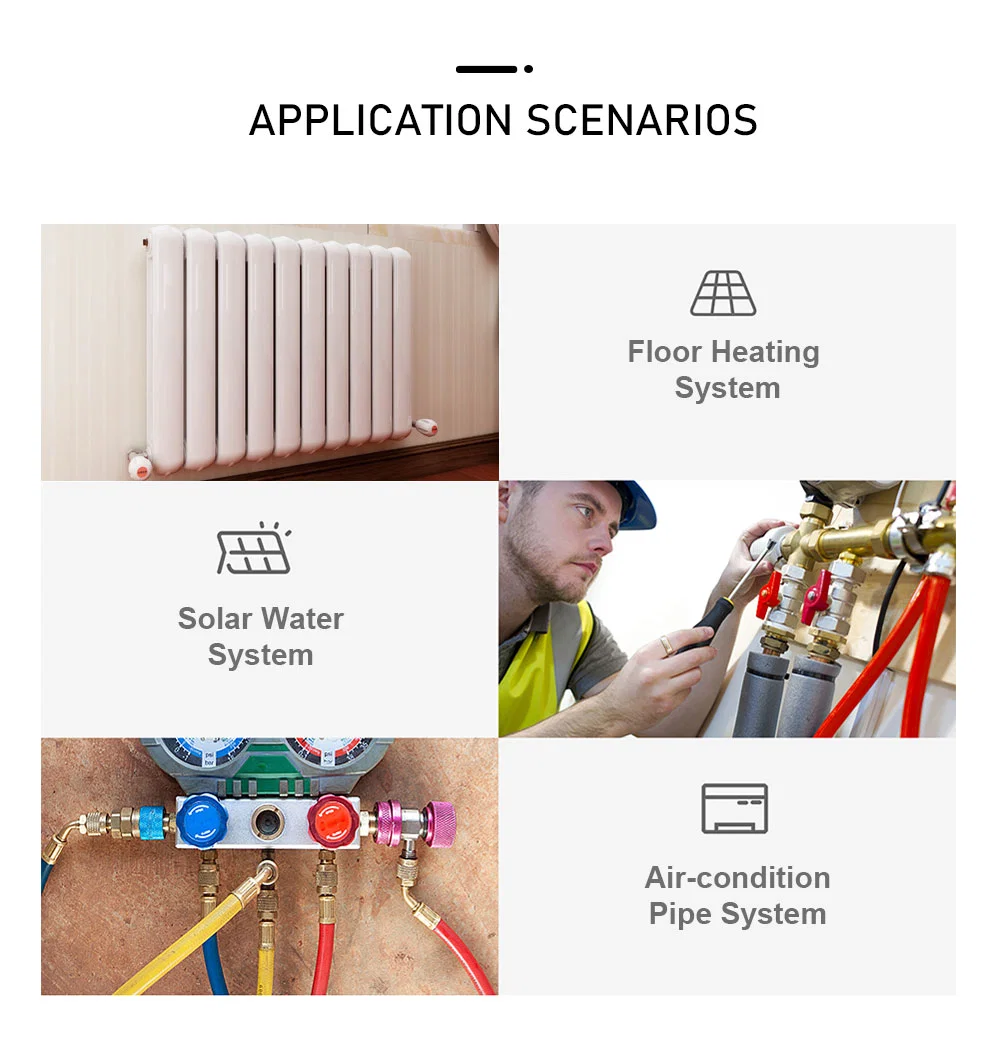 Underfloor Heating System Forged Connectors Silver Brass Compression Fitting Pex Pipe Fittings