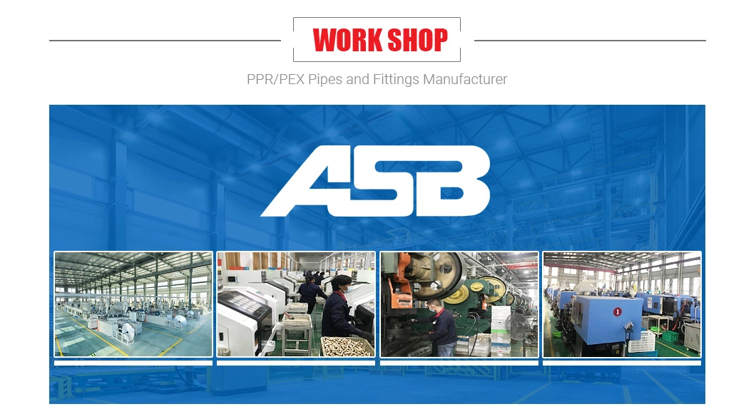 Asb Hot Sale Factory 16-32mm Male and Female Coupling Connector Pipe Fitting Pex Al Pex Fitting Brass Pex Elbow