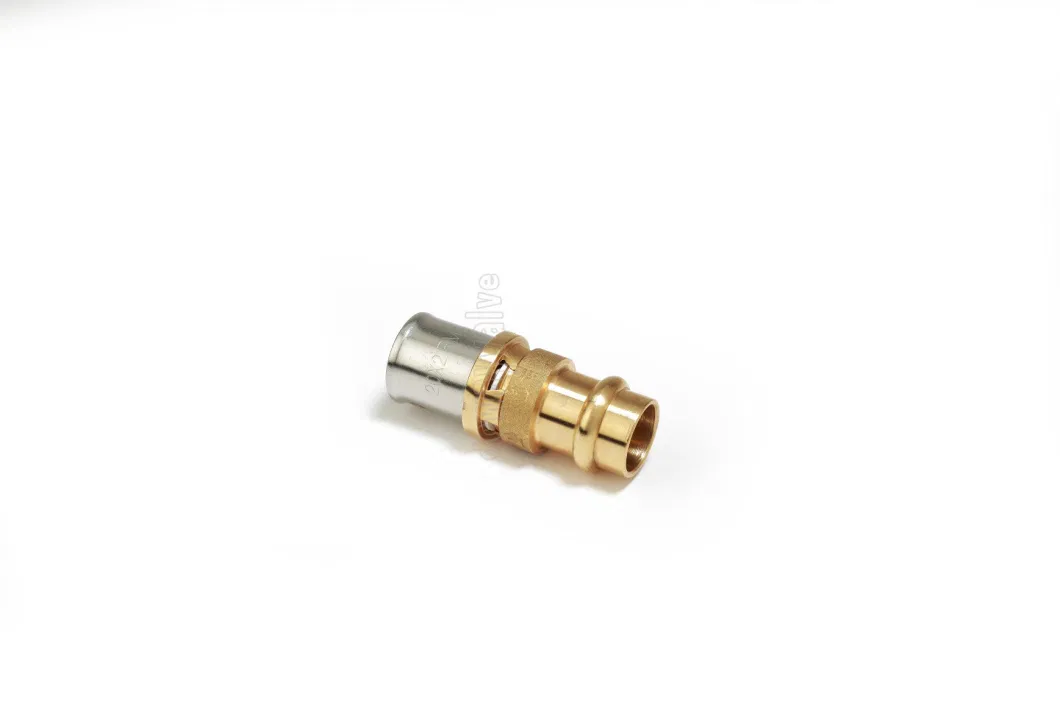 Multilayer Pipes 90 Degree Brass Male Elbow Press Fitting