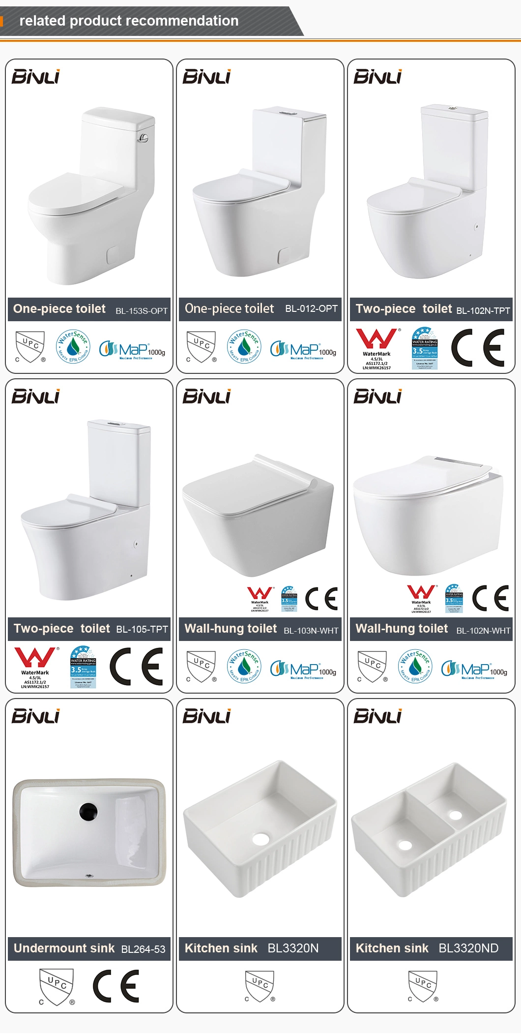 Professional Manufacture Upc Syphonic One PCS Toilet American Standard Toilet