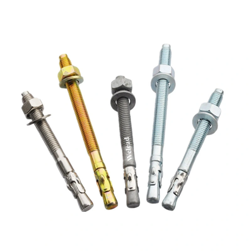 M6-M12 Anchor Fastener Concrete Sleeve Anchor Bolt Heavy Duty Fixing Tam Expansion Carbon Steel Sleeve Masonry Concrete