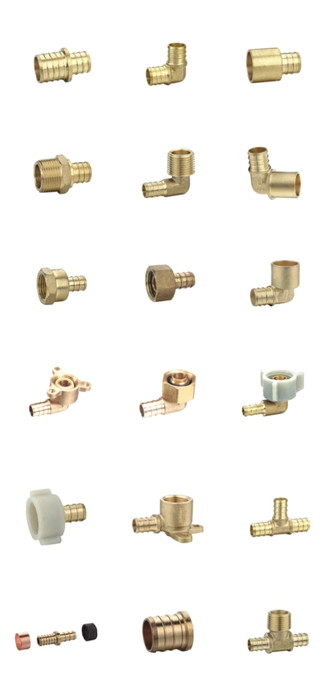 Forged Brass Pex Fittings Male Adaptor for Use in Plumbing Water System