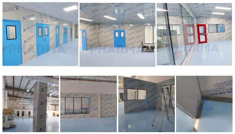 High Quality Aluminum Profile Cleanroom Door Single Swing Door