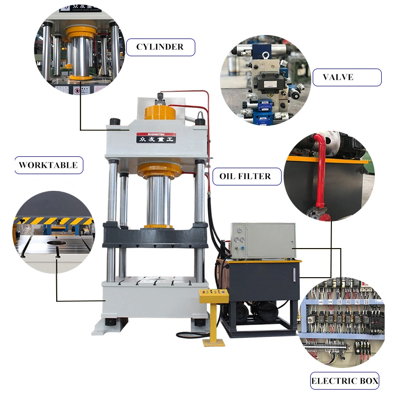 High Efficiency ISO9001 Approved Plastic Film and Plywood Box Cubic Hyraulic Press