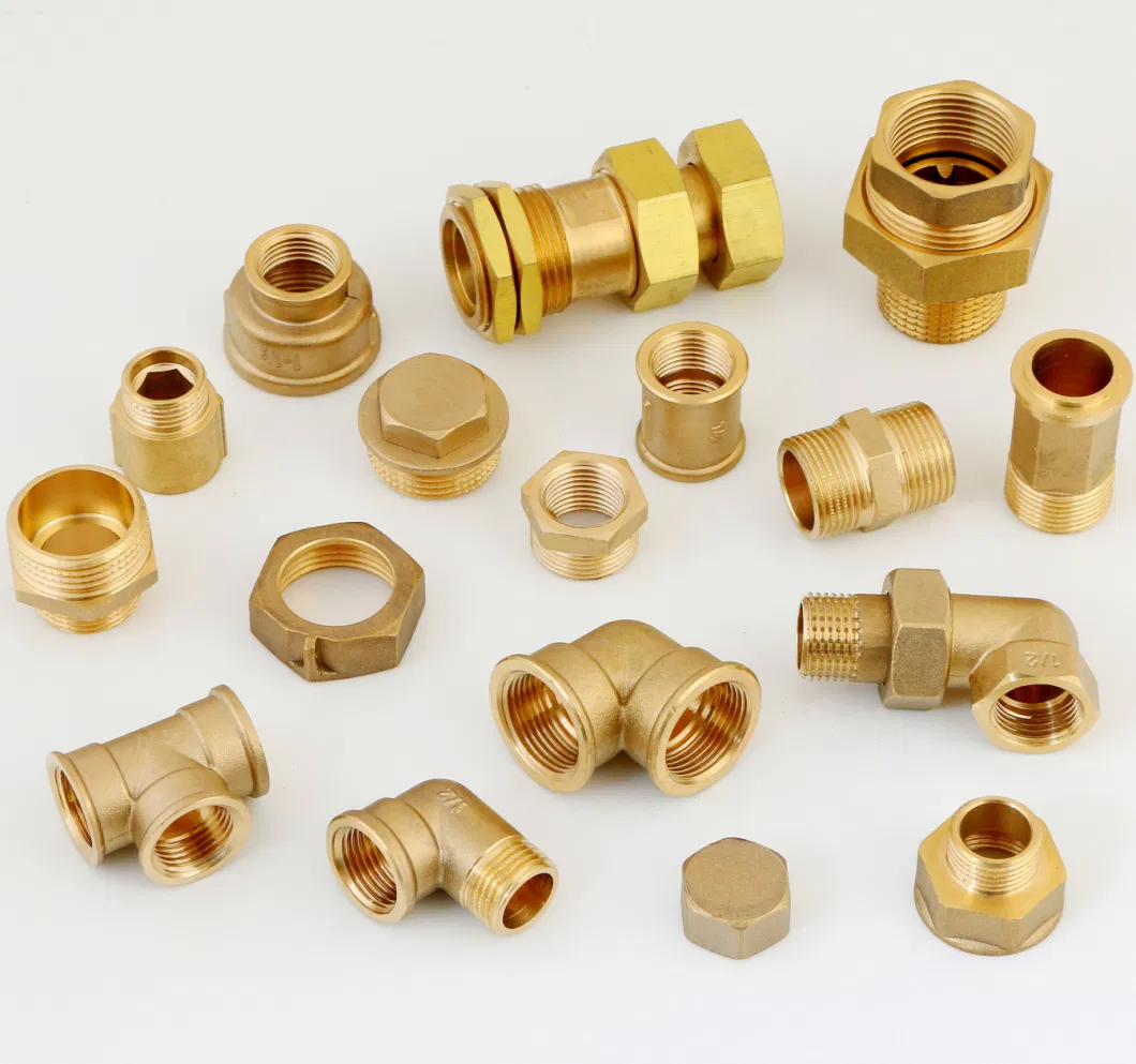 1/2&prime; &prime; 3/4&prime; &prime; 1&prime; &prime; 1/2&quot; X 3/8&quot; BSPT Male Thread Brass Pex Reduced Nipple Equal Hose Nipple Brass Fitting