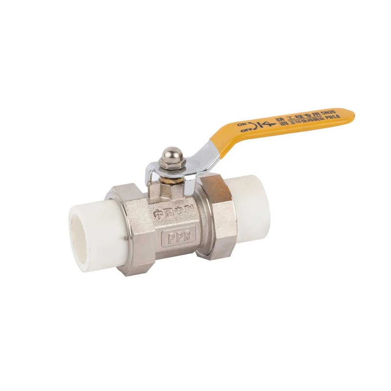 OEM Long Handle Press End Female Full Port Brass Ball Valve