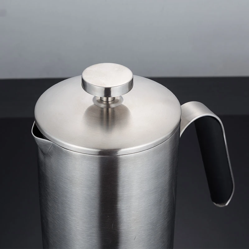 Kitchen Accessories Insulated Stainless Steel French Press Metal Coffee Maker