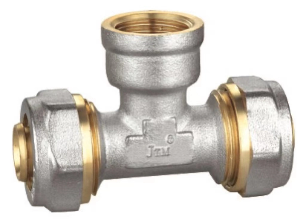 Male Coupler Plumbing Brass Compression Pipe Tube Fittings Valve Brass Pipe Fitting