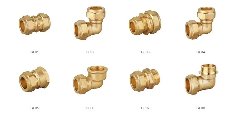 Copper Pipe Wras Approved Brass Compression Fittings Tank Connector
