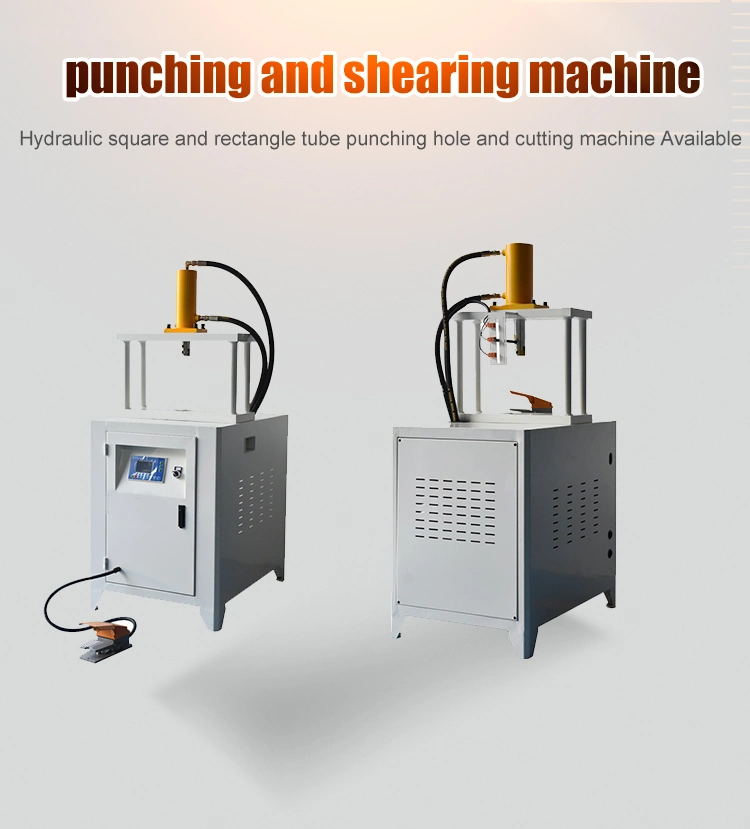 Hydraulic Punching Machines Stainless Steel Pipe Hole Punching Single-Head Punch Presses