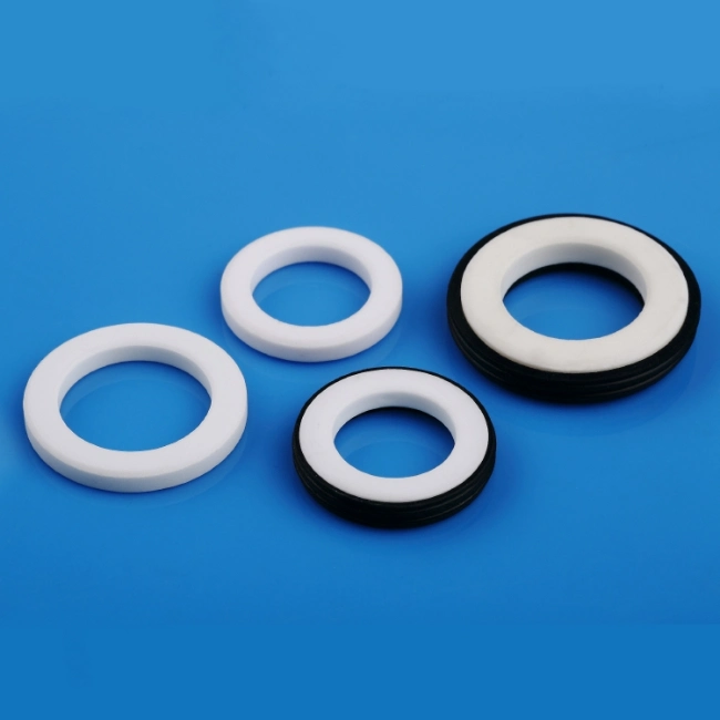 Low Friction Customized Al2O3 Ceramic Seal Disc in Sanitary Fitting