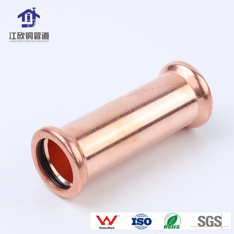 Copper M-Profile Press 90 Degree Elbow/ Tee/ Coupling /Cap Pipeline Fitting
